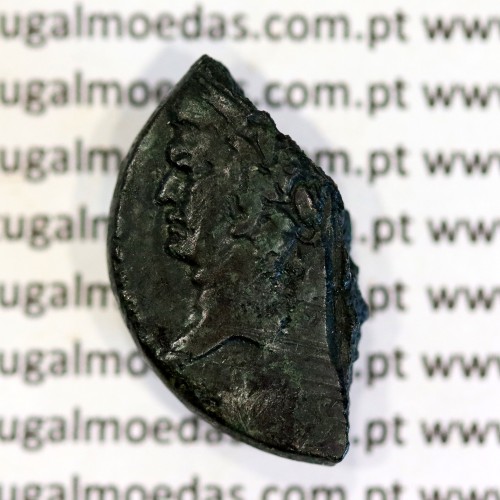 Augustus, with Agrippa, Nemausus, AE 1/2 As / Dupondius  20 BC to 10 AD, (IMP DIVI F / COL NEM), RIC 158, RPC 524, Sear 1729