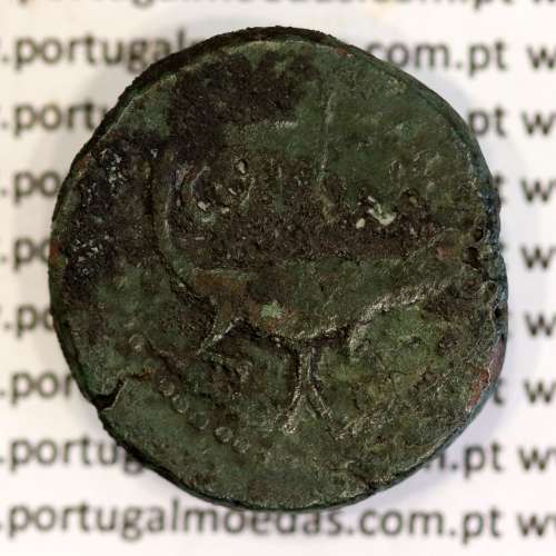 Augustus, with Agrippa, Nemausus, AE As / Dupondius  20 BC to 10 AD, (IMP DIVI F / COL NEM), RIC 158, RPC 524, Sear 1729