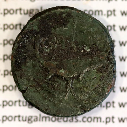 Augustus, with Agrippa, Nemausus, AE As / Dupondius  20 BC to 10 AD, (IMP DIVI F / COL NEM), RIC 158, RPC 524, Sear 1729