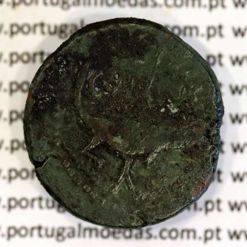 Augustus, with Agrippa, Nemausus, AE As / Dupondius  20 BC to 10 AD, (IMP DIVI F / COL NEM), RIC 158, RPC 524, Sear 1729