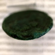 Rare roman coin of Augustus, AE As of Emerita Augusta, Legend: EMERITA AVGVSTA / PERMI CAES AVG, RPC 6 var., Burgos 1007 var.