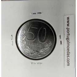Albânia 50 Leke 2000 cupro-Níquel, World Coins Albania KM 79