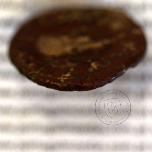 Roman Coin of Augustus, AE As of Calagurris, Duovirs L. Valentinus and L. Novus, RPC 445, Burgos 418, NG Cop 583, Paris 355