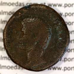 Augustus, As Rome, M. Salvius Otho, 7 BC, CAESAR AVGVST PONT MAX TRIBVNIC POT, M SALVIVS OTHO IIIVIR AAAFF S•C, RIC 432