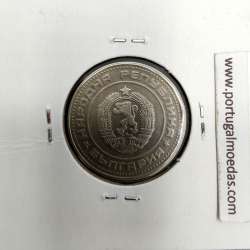 Bulgária 50 Stotinki 1974 Latão-níquel, World Coins Bulgaria KM 89