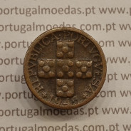 MOEDA DE DEZ CENTAVOS (X CENTAVOS) BRONZE 1945 MBC