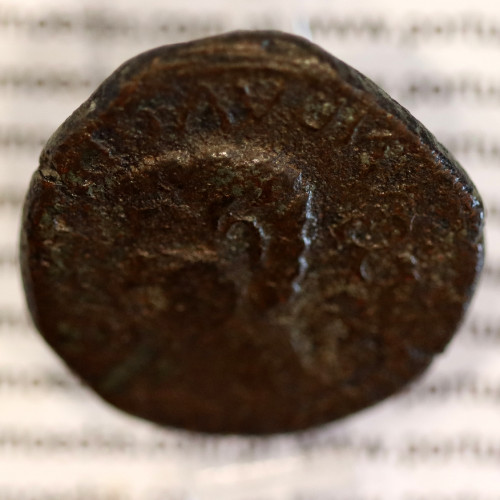 Roman coin of Augustus, Æ AS Luco Augusti 12 BC, attributed to the Cantabrian wars, IMP. AVG. DIVI. F., RPC 4, Burgos 1705