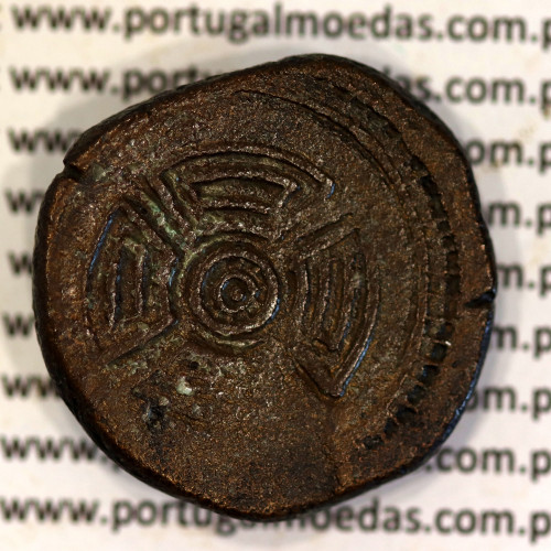 Augustus, Asse Æ, LVCO AVGVSTI, 27a.C. 14d.C, Guerra Cantábrica, Astúrias 12 a.C., Legenda: IMP.AVG.DIVI.F, RPC 4, Burgos 1705