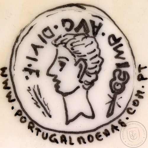 Roman coin of Augustus, Æ AS Luco Augusti 12 BC, attributed to the Cantabrian wars, IMP. AVG. DIVI. F., RPC 4, Burgos 1705