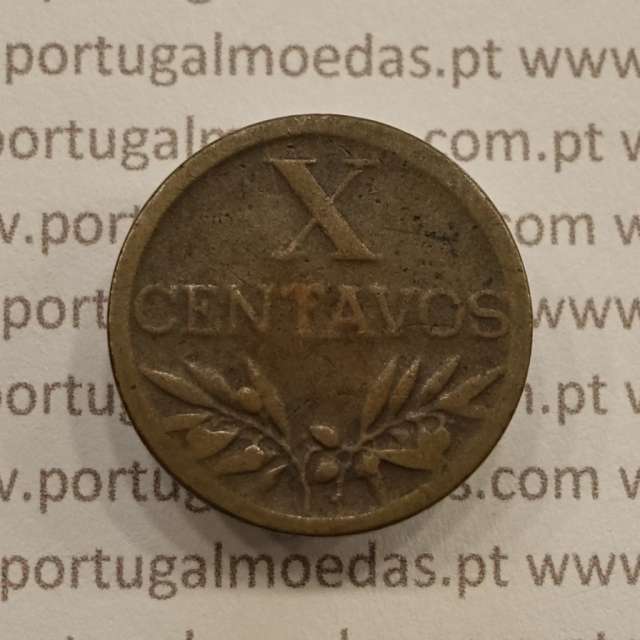 MOEDA DE DEZ CENTAVOS (X CENTAVOS) BRONZE 1945 BC