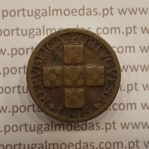 MOEDA DE DEZ CENTAVOS (X CENTAVOS) BRONZE 1945 BC
