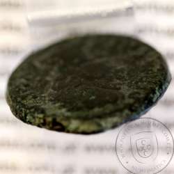 Roman coin of Augustus, AE As of Ebora, Portugal, PERM CAES AVG P M / LIBERAL IVLIAE EBOR, very rare, Burgos 902, Gomes 01.02