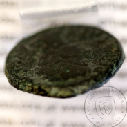 Roman coin of Augustus, AE As of Ebora, Portugal, PERM CAES AVG P M / LIBERAL IVLIAE EBOR, very rare, Burgos 902, Gomes 01.02