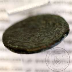 Roman coin of Augustus, AE As of Ebora, Portugal, PERM CAES AVG P M / LIBERAL IVLIAE EBOR, very rare, Burgos 902, Gomes 01.02