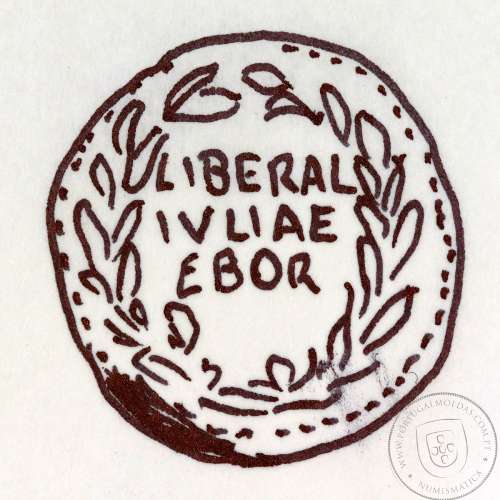 Augustus, Moeda Asse Bronze, 12 a.C., PERM CAES AVG / LIBERAL IVLIAE EBOR, (Legenda 3 linhas RARA), Burgos 902, A. Gomes 01.02
