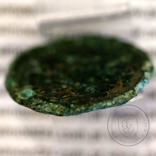 Augustus, Asse Bronze, 12 a.C., PERM CAES AVG PM / LIBERAL ITATIE IVLIAE EBOR, Legenda 4 linhas, Burgos 901, Gomes 01.01, RIC 51