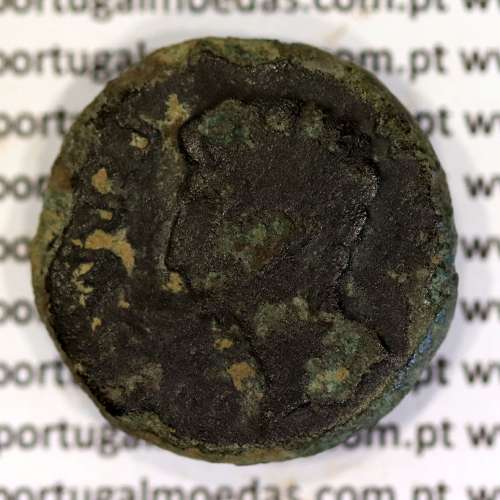 Roman coin of Augustus, AE As Ebora, Portugal, PERM CAES AVG P M / LIBERAL ITATIE IVLIAE EBOR, Burgos 901, Gomes 01.01, RIC 51