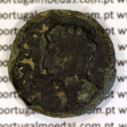 Roman coin of Augustus, AE As Ebora, Portugal, PERM CAES AVG P M / LIBERAL ITATIE IVLIAE EBOR, Burgos 901, Gomes 01.01, RIC 51