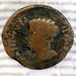 Roman coin Augustus Ӕ Dupondius of Ebora, Hispania 12 BC, PERMISSV CAESARIS AVGVSTI PM / LIBERALITATIS IVL EBOR, very rare
