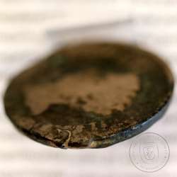 Roman coin Augustus Ӕ Dupondius of Ebora, Hispania 12 BC, PERMISSV CAESARIS AVGVSTI PM / LIBERALITATIS IVL EBOR, very rare