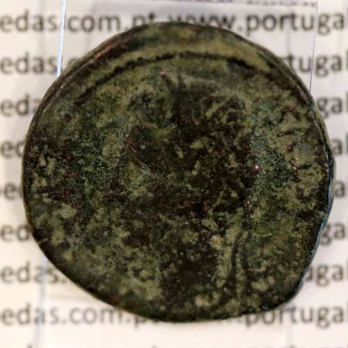 Roman Coin of Augustus, AE As of Caesaraugusta, Duovirs L. CASSIO and C. VALER. FEN, RPC 309, Burgos 318