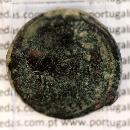 Roman Coin of Augustus, AE As of Caesaraugusta, Duovirs L. CASSIO and C. VALER. FEN, RPC 309, Burgos 318