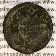 Augustus, Asse Bronze, Colonia Patricia, Imperador Augusto, (20 a.C. a 18 a.C.), Legenda: PERM. CAES AVG / COLONIA PATRICIA