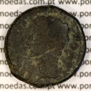 Roman coin of Augustus, AE As of Colonia Patricia, Hispania, Legend:  PERM. CAES AVG/ COLONIA PATRICIA, RPC 129, Burgos 1989