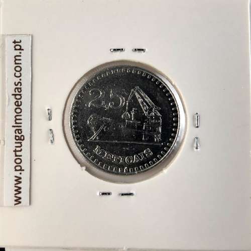 Mozambique, 2- 2/1 Meticais Aluminium 1982, (VNC), World Coins Mozambique KM 100
