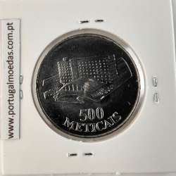 Moçambique, 500 Meticais Aço níquel 1994, (Soberba), World Coins Mozambique KM 121
