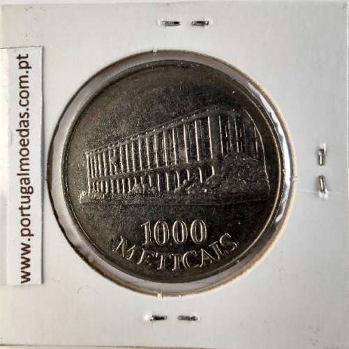 Mozambique, 1000 Meticais Nickel clad steel  1994, (VF), World Coins Mozambique KM 122