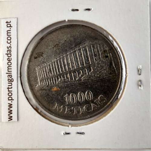 Moçambique, 1000 Meticais Aço níquel 1994, (MBC), World Coins Mozambique KM 122