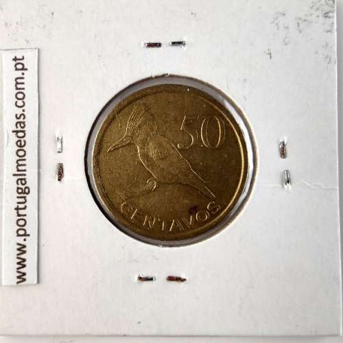 Moçambique, 50 Centavos Aço Latão 2006, (MBC), World Coins Mozambique KM 136