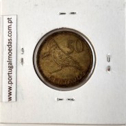 Mozambique, 50 cents Brass plated steel, (VF), World Coins Mozambique KM 136