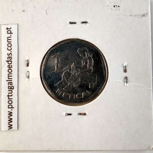 Moçambique, 1 Metical Aço Niquel 2006, (Soberba), World Coins Mozambique KM 137