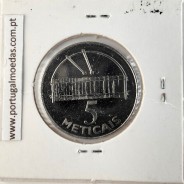 Mozambique, 5 Meticais Nickel plated steel 2006, (UNC), World Coins Mozambique KM 139