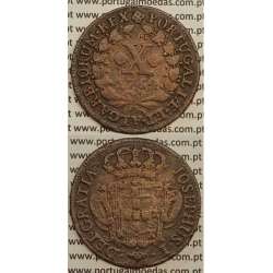 MOEDA X REIS COBRE 1764 (BC) - D.JOSÉ I - JOSEPHUS