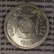 1 Rupia 1935 prata , Estado da India Portuguesa, (MBC/Bela), World Coins India Portuguese KM 22