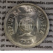 silver coin 1 Rupee  1935 of India Portuguese, World Coins India Portuguese KM 22