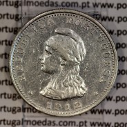 silver coin 1 Rupee 1912 of India, date amended 1912 over 1911, World Coins India Portuguese KM 18
