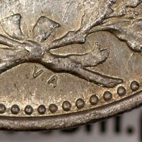 1 Rupee 1912 of India , date amended 1912 over 1911, World Coins India Portuguese KM 18