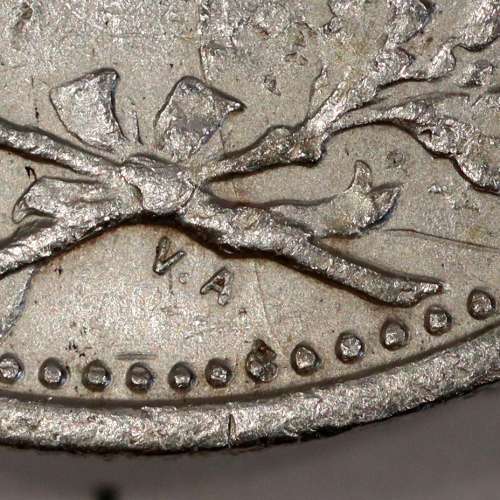Silver coin 1 Rupee 1912 India, normal date unamended, World Coins India Portuguese KM 18