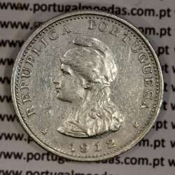 Silver coin 1 Rupee 1912 of India, normal date unamended, World Coins India Portuguese KM 18