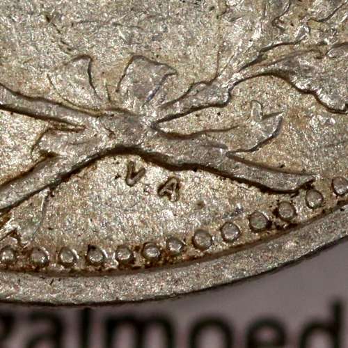 Silver coin 1 Rupee 1912 India, normal date unamended, World Coins India Portuguese KM 18