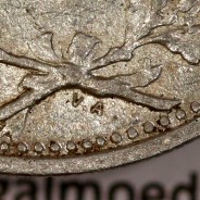 Silver coin 1 Rupee 1912 India, normal date unamended, World Coins India Portuguese KM 18