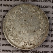 Índia, 1 Rupia 1912 prata, data normal "não emendada", India Portuguesa, (MBC+), World Coins India Portuguese KM 18