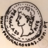 Augustus, Asse Bronze, Julia Traducta, Imperador Augusto, (11 a.C.), Legenda: PERM. CAES AVG / IVLIA TRAD, RPC 108, Cohen 151