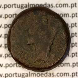 Augustus, Asse Bronze, Julia Traducta, Imperador Augusto, (11 a.C.), Legenda: PERM. CAES AVG / IVLIA TRAD, RPC 108, Cohen 151