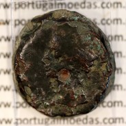 Augustus, Asse Bronze, Julia Traducta, Imperador Augusto, (11 a.C.), Legenda: PERM. CAES AVG / IVLIA TRAD, RPC 108, Burgos 1614
