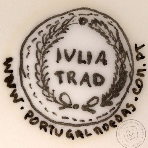 Augustus, Asse Bronze, Julia Traducta, Imperador Augusto, (11 a.C.), Legenda: PERM. CAES AVG / IVLIA TRAD, RPC 108, Burgos 1614